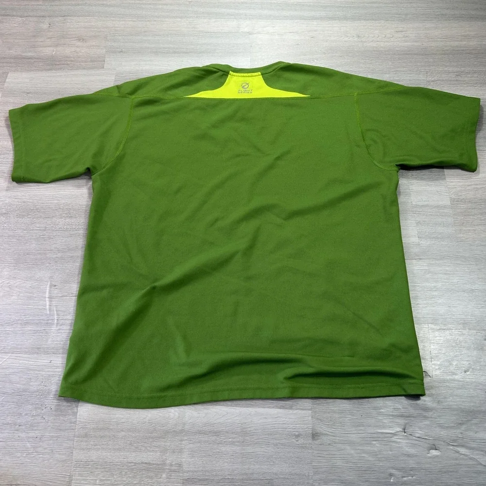 The North Face VaporWick Flight Series Shirt Mens Large Green Running Top